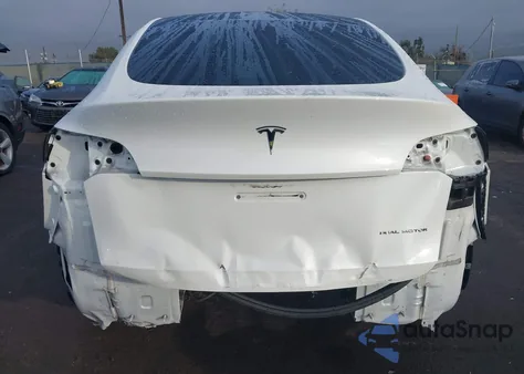2022 Tesla Model Y Long Range Dual Motor All-Wheel Drive from USA, damaged, VIN 7SAYGAEE5NF553411